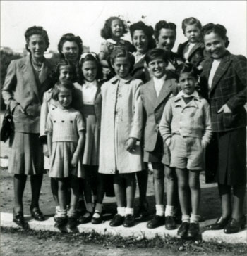 Lerner family in Lisbon, 1940. Lerner family in Lisbon, 1940.